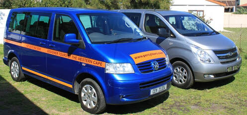 Hermanus Wine and Food Festival transfer services in luxury minibuses, with Chauffeur Tour Guides
