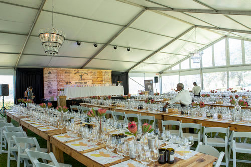 Tasting Room at Pinot Noir Celebrations, Hermanus, Hemel en Aarde, near Cape Town, South Africa