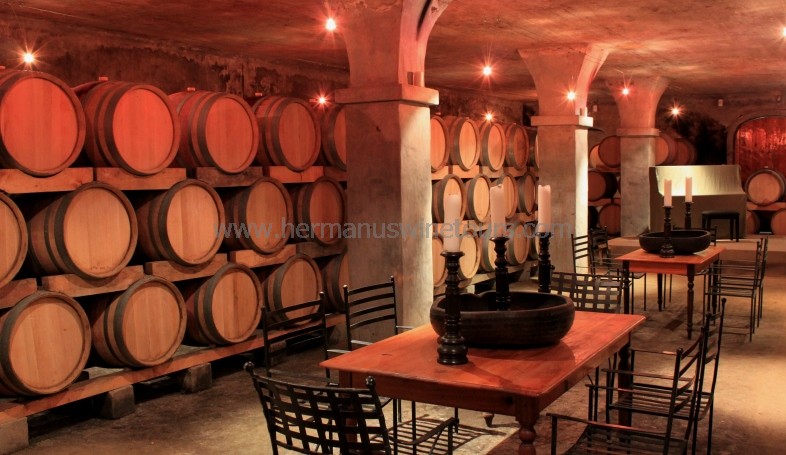 Oak Barrel Wine Cellars in Hermanus, Stanford, Botrivers, Elgin winelands, near Cape Town, South Africa