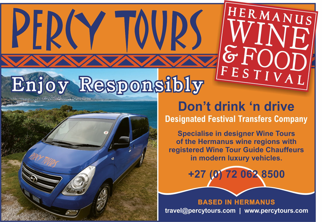 Hermanus Wine Festival - designated transport company for the Wine Festival - DON'T drink'n'drive